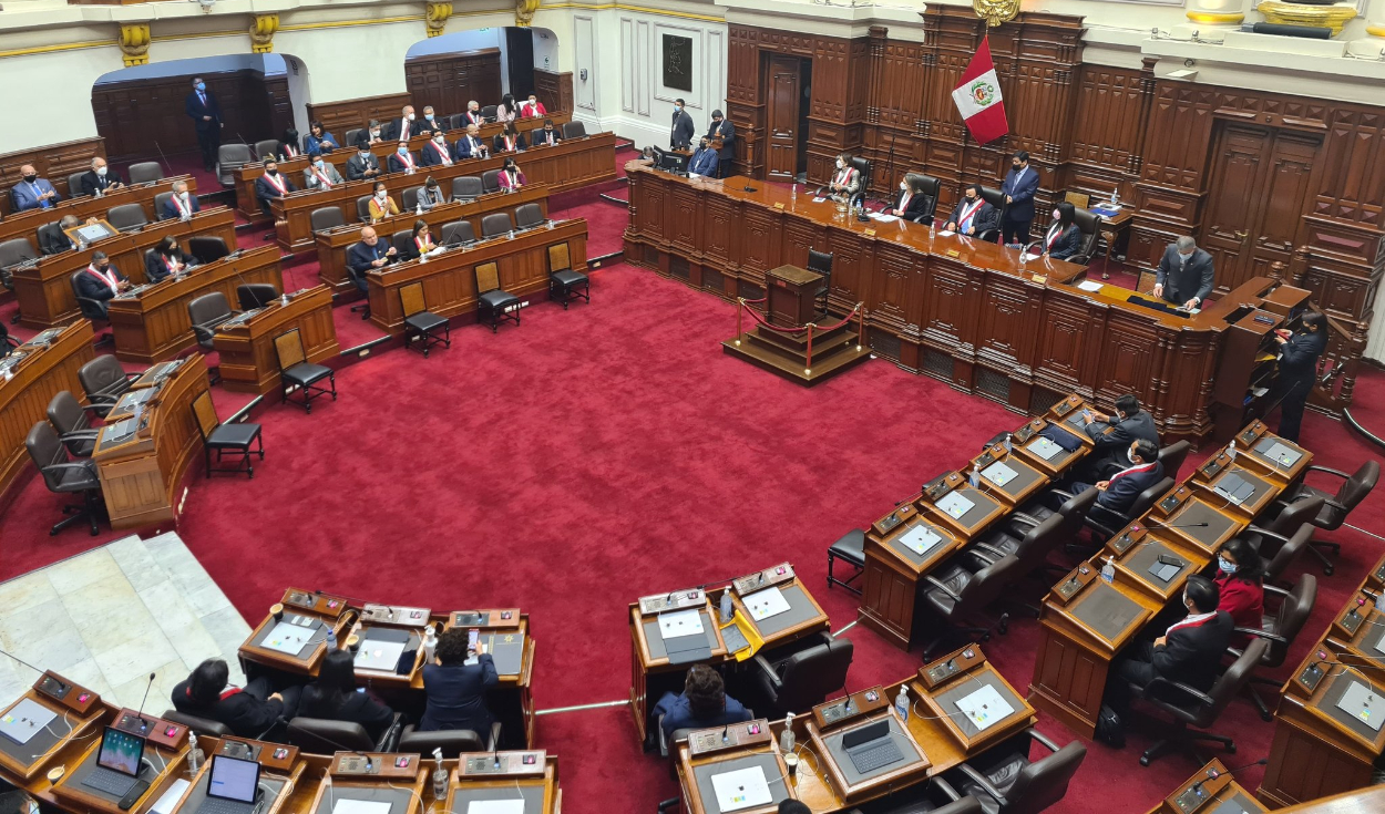 El Parlamento actualmente está encabezado por la presidenta María del Carmen Alva. Foto: Congreso