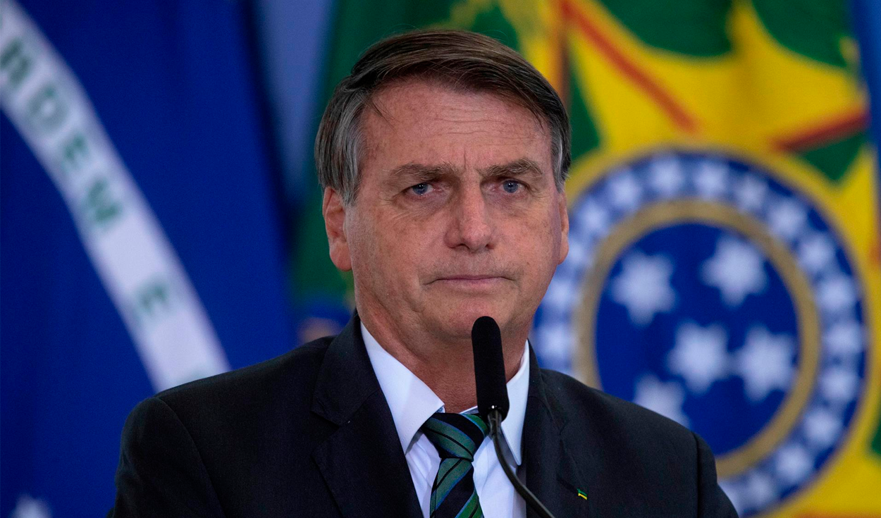 “Algunos me acusan de dictador, pero estoy queriendo elecciones limpias, que son el alma de la democracia”, subrayó Bolsonaro. Foto: EFE