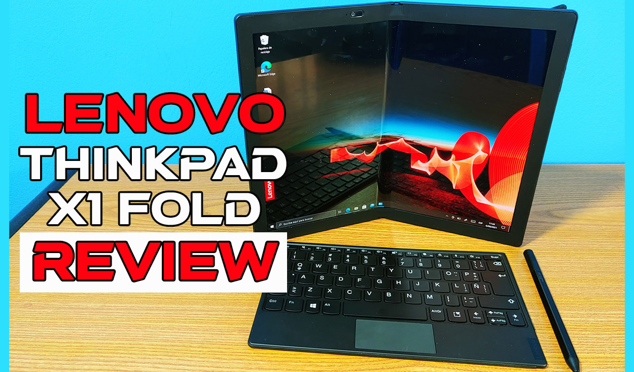 La Lenovo ThinkPad X1 Fold parte de un formato más cercano al de una tablet. Foto: Edson Henriquez