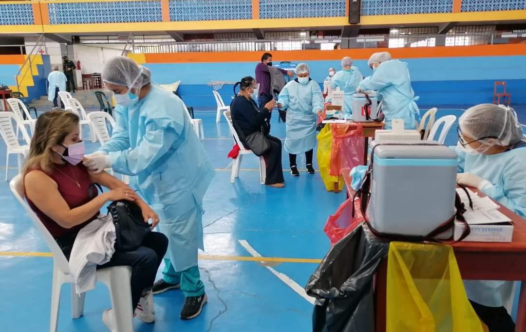 Las autoridades de Salud vienen solicitando mayores lotes de vacunas. Foto: Prensa Geresa