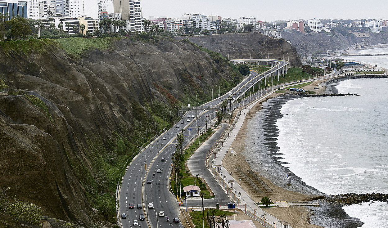 Espacio. Una propuesta de la Bienal Lima es recuperar y hacer más accesible la Costa Verde. Foto: La República