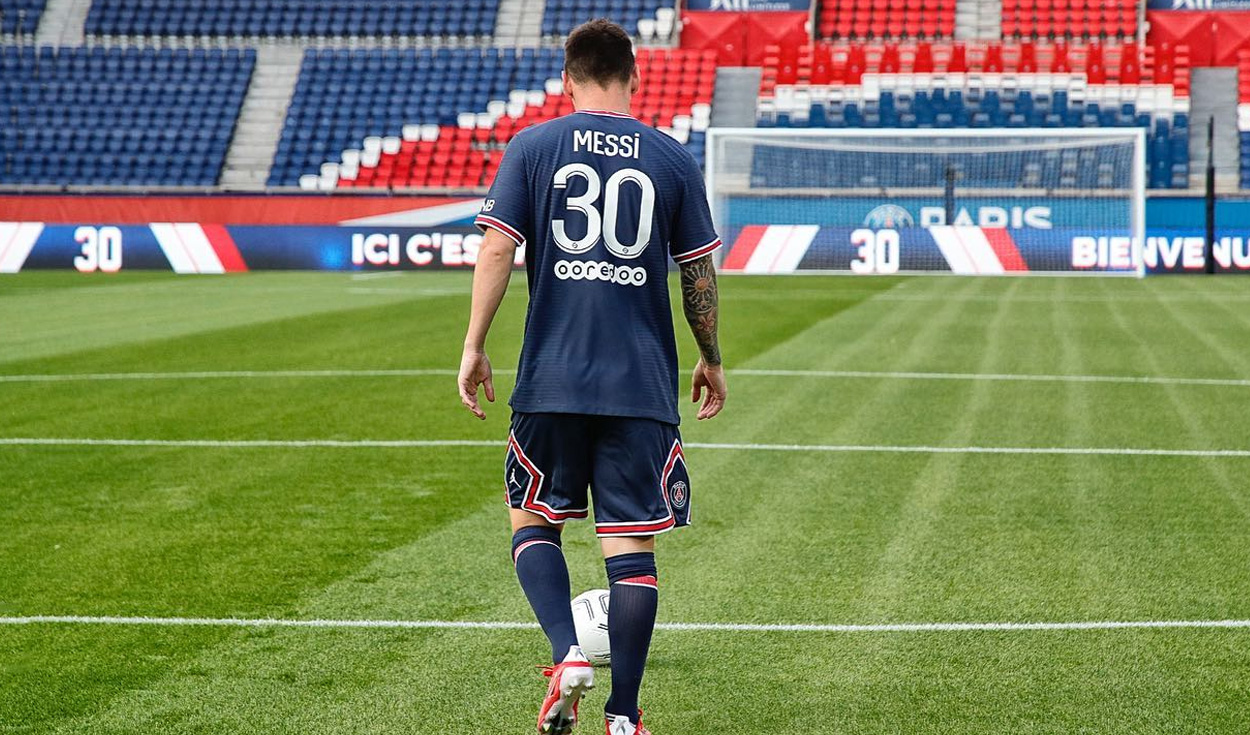 Lionel Messi firmó por dos años con el PSG. Foto: Facebook de Lionel Messi