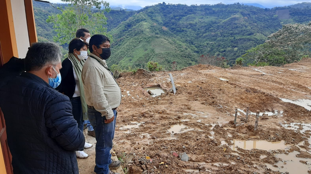 Cajamarca: supervisan trabajos de hospital y colegio que se ejecutan en San Ignacio