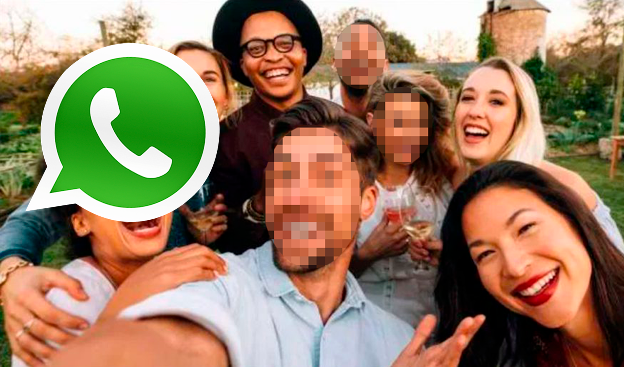 WhatsApp ya te permite pixelar tus imágenes desde la app. Composición: La República.