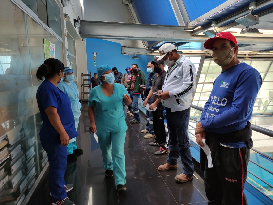 Trujillo: gestionaron 2.800 vacunas para trabajadores de limpieza pública