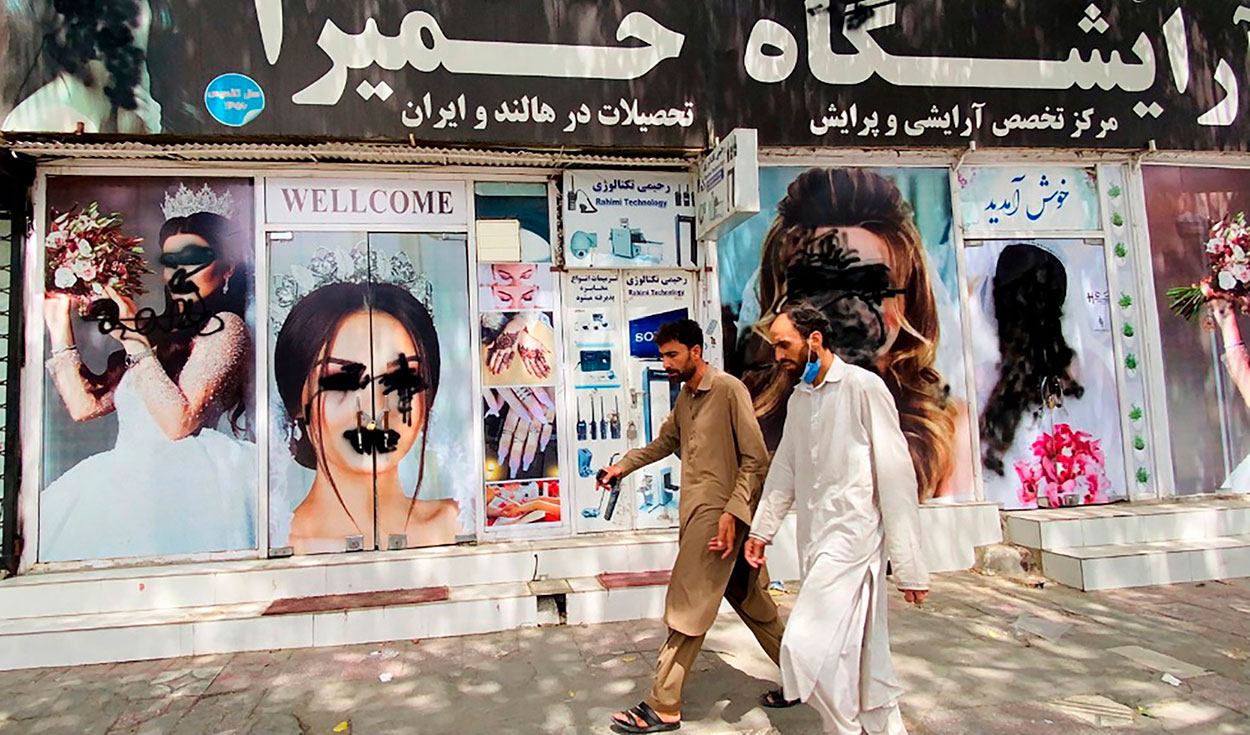 En Afganistán ahora viven bajo el mando de los talibanes ante la atenta mirada de la comunidad internacional. Foto: EFE
