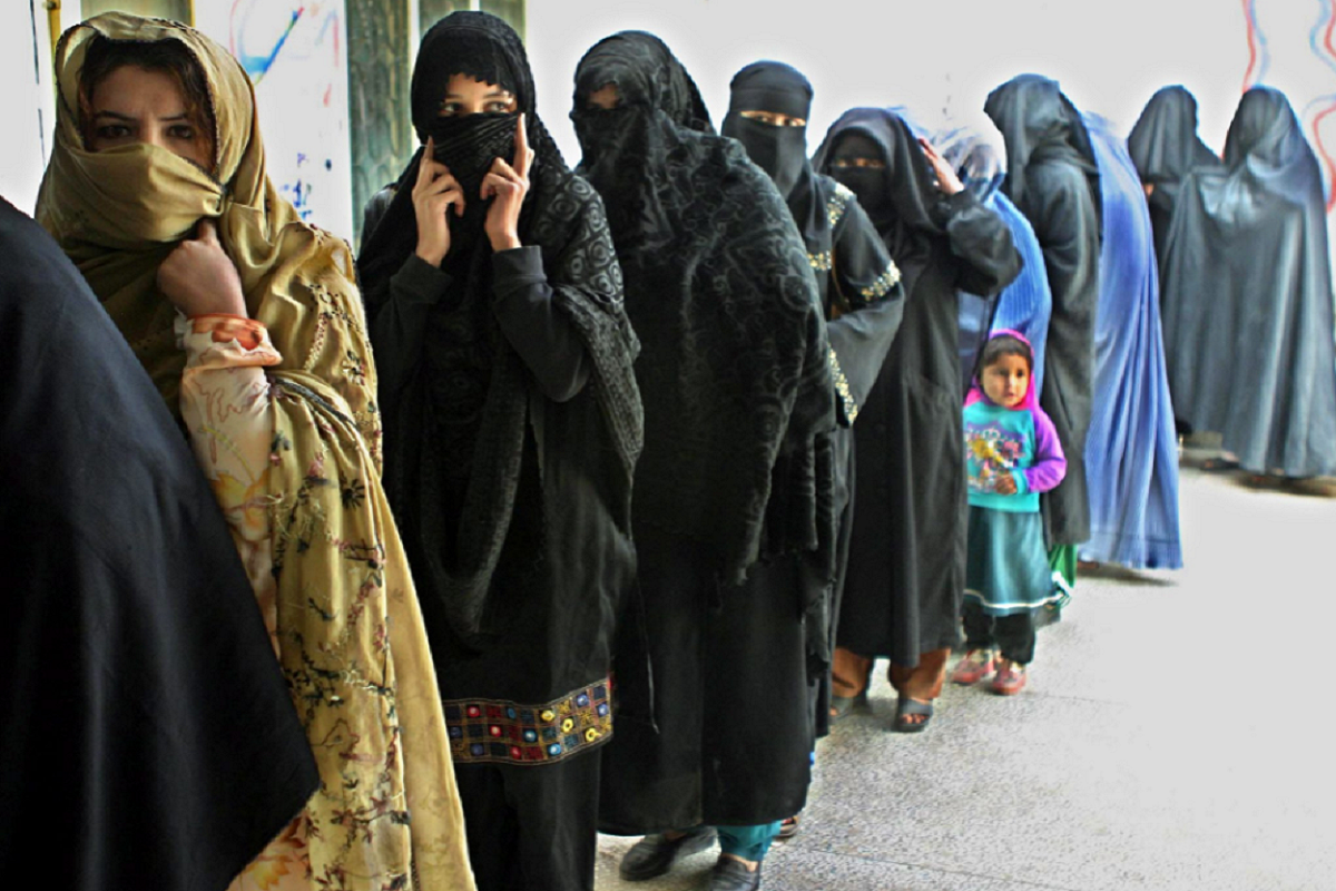 Mujeres afganas. Foto: EFE