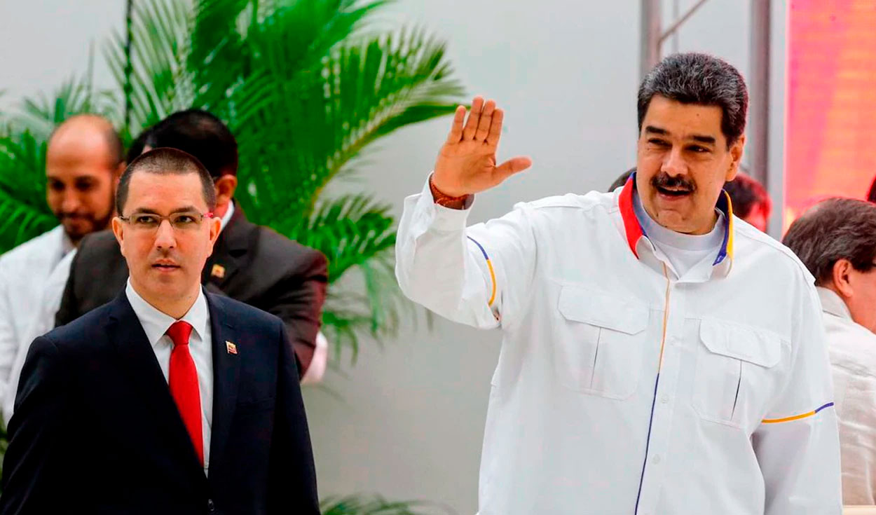 Jorge Arreaza es considerado como una persona muy próxima al líder chavista. Foto: EFE
