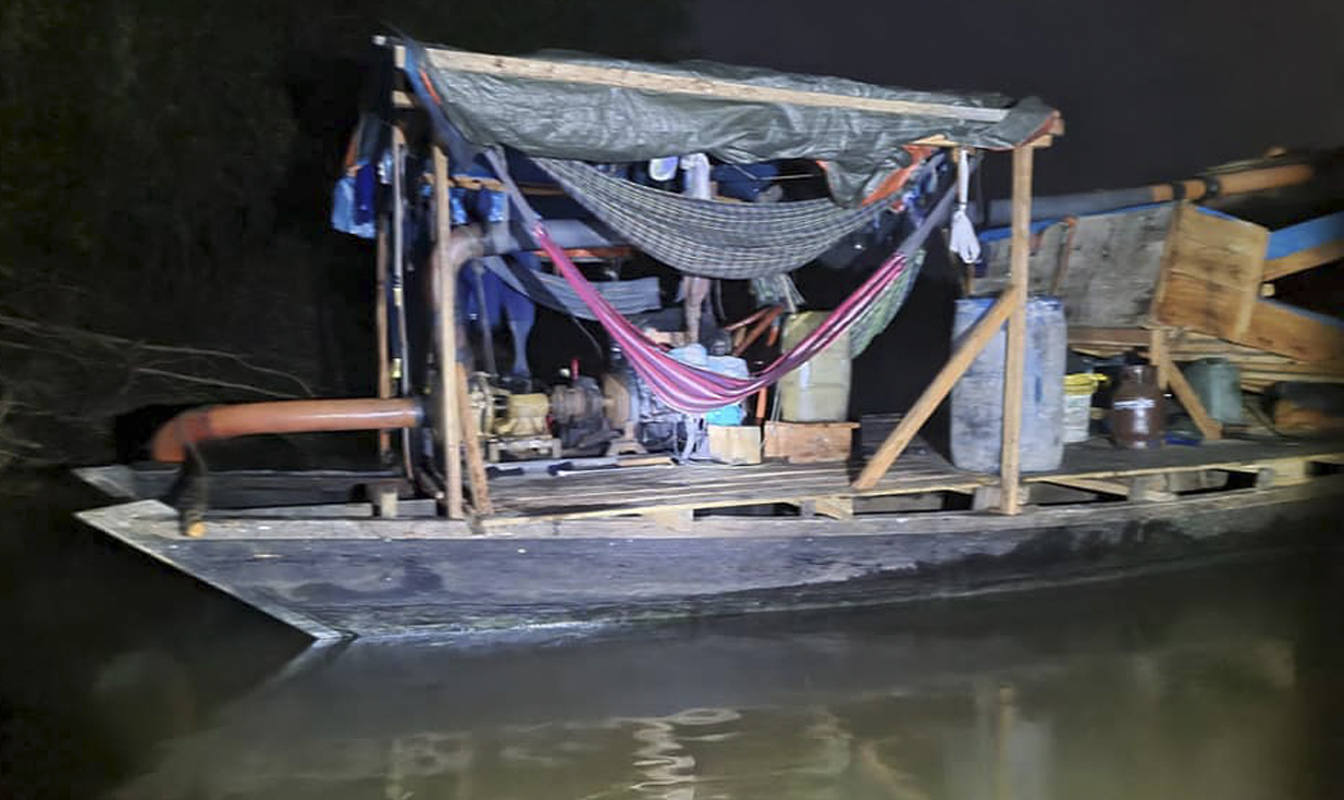 Loreto: Fiscalía ejecutó operativo contra la minería ilegal en la cuenca del río Nanay