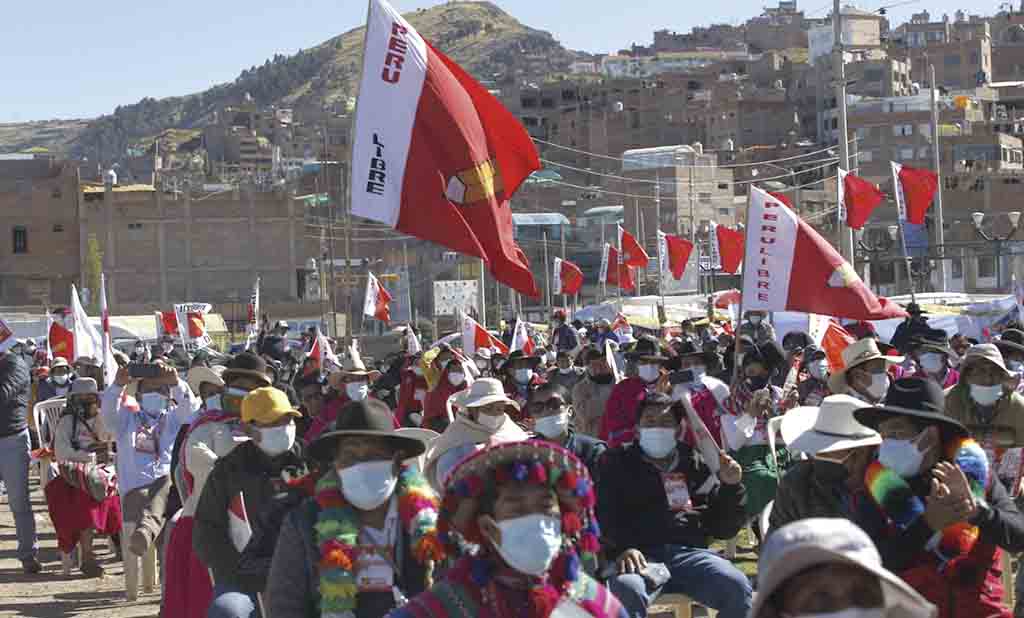 Perú Libre se moviliza en apoyo de gabinete Bellido para que le den confianza