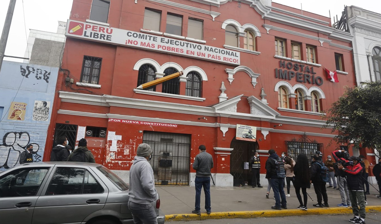 Los Dinámicos del Centro: Fiscalía allana locales de Perú Libre en Lima y Junín