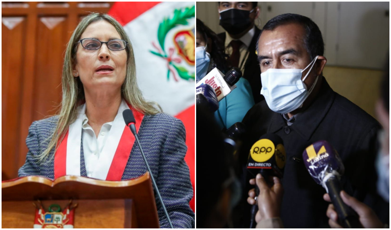 María del Carmen Alva indicó que el Gobierno debe remover al ministro de Trabajo. Foto: composición/Congreso/La República