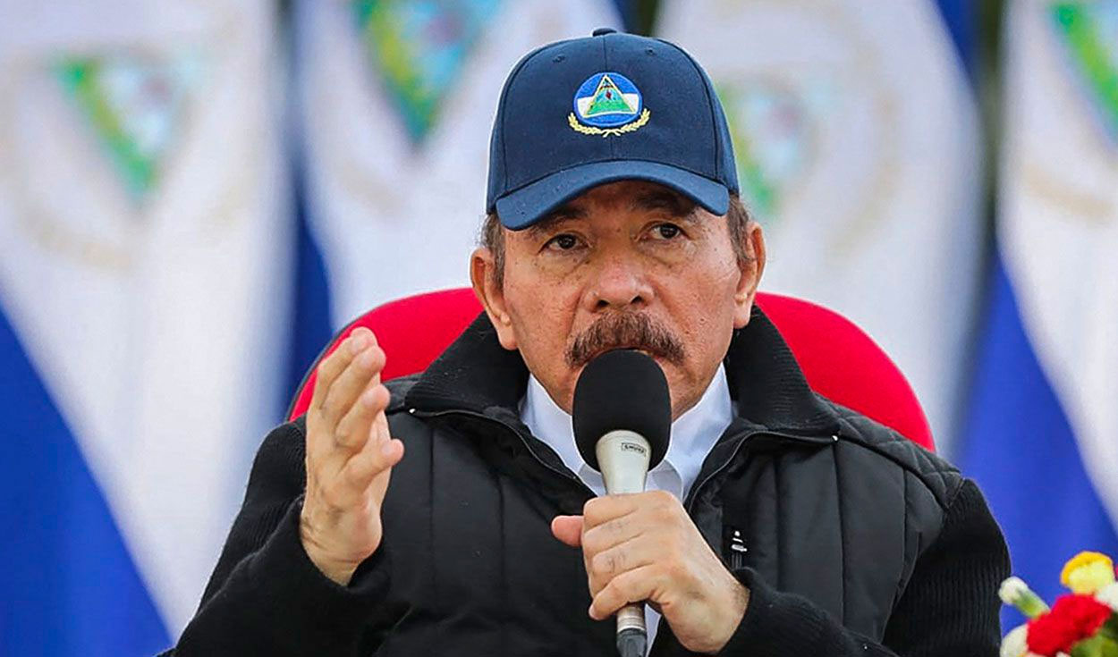 Daniel Ortega insistió en que EE. UU. debe dejar de 'invadir' a los pueblos. Foto: AFP