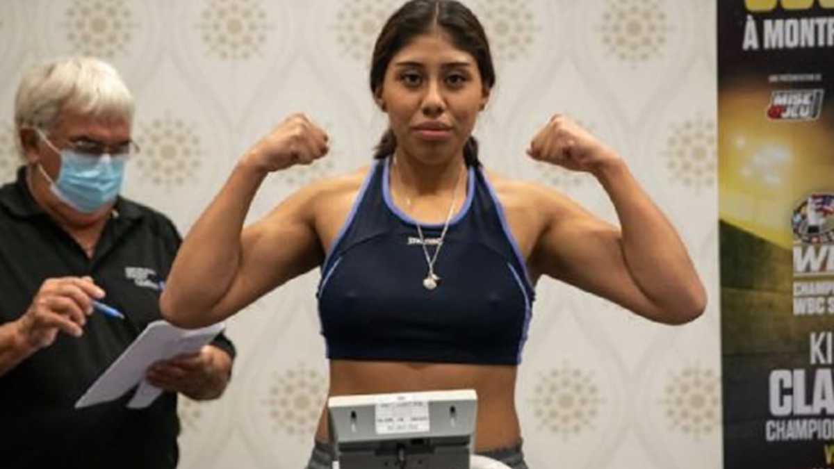 La boxeadora mexicana falleció luego de estar en coma por 5 días tras haber sufrido un nocaut en una pelea el fin de semana en Canadá. Foto: difusión