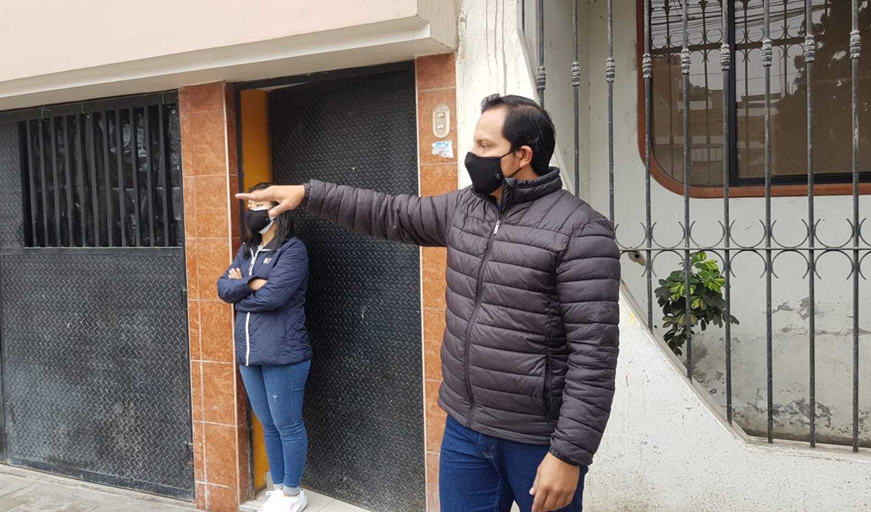 La familia Salas fue encañonada por los ladrones. Foto: Mary Luz Aranda / URPI-LR