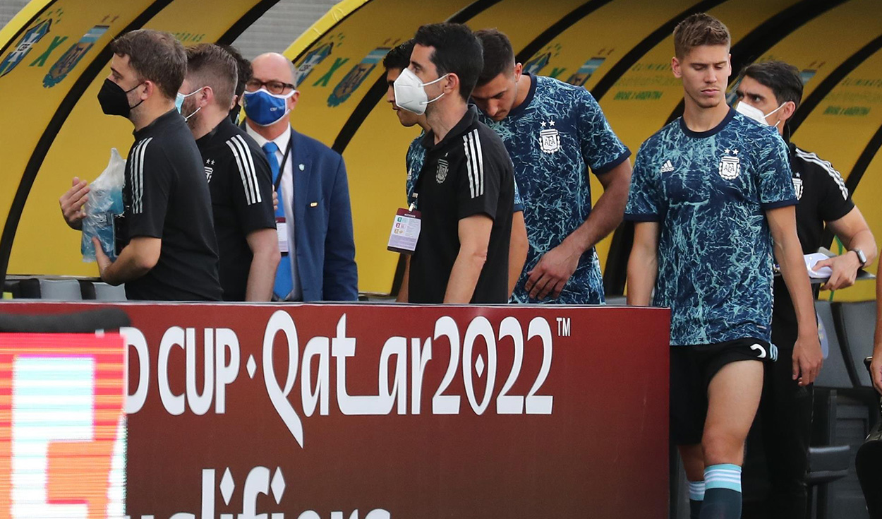 Partido Brasil vs. Argentina quedó suspendido por Eliminatorias Qatar 2022