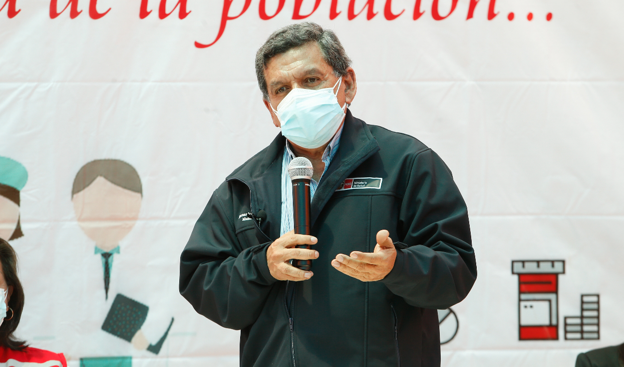 Hernando Cevallos lidera la cartera de Salud del Gobierno de Pedro Castillo. Foto: Minsa