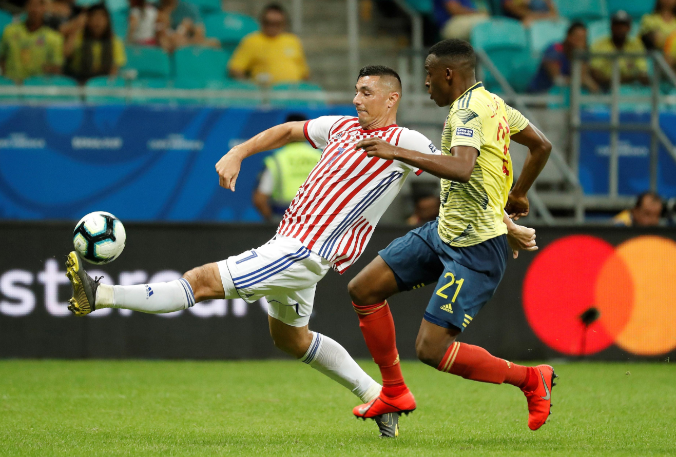 La selección paraguaya acumula ocho puntos en las Eliminatorias Qatar 2022. Foto: EFE