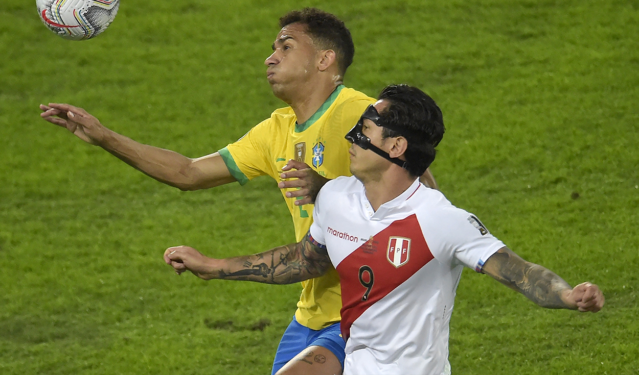 Perú perdió con Brasil en la primera vuelta de las Eliminatorias sudamericanas. Foto: AFP