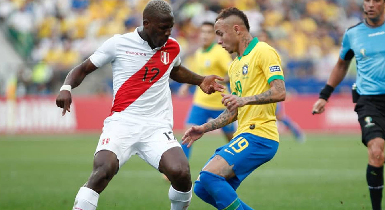 Perú vs. Brasil jugarán en el Estadio Arena Pernambuco. Foto: EFE