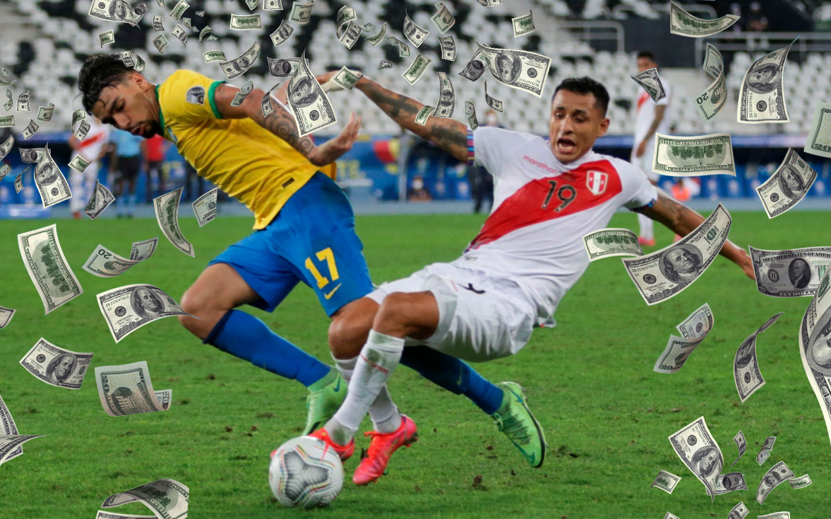 El último partido entre Perú y Brasil fue una victoria para la Verdeamarela por 1-0 en la semifinal de la Copa América 2021.Foto: EFE