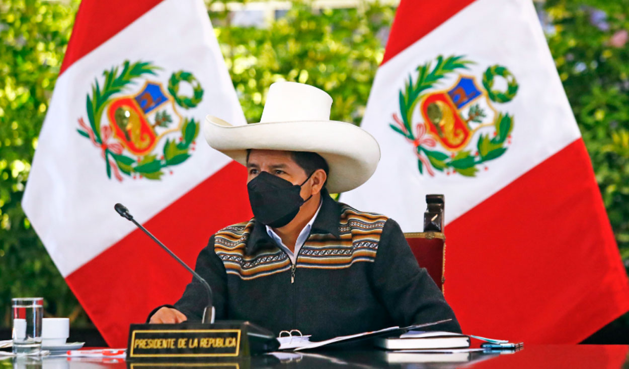 Castillo juró como presidente de la República el último 28 de julio. Foto: Presidencia