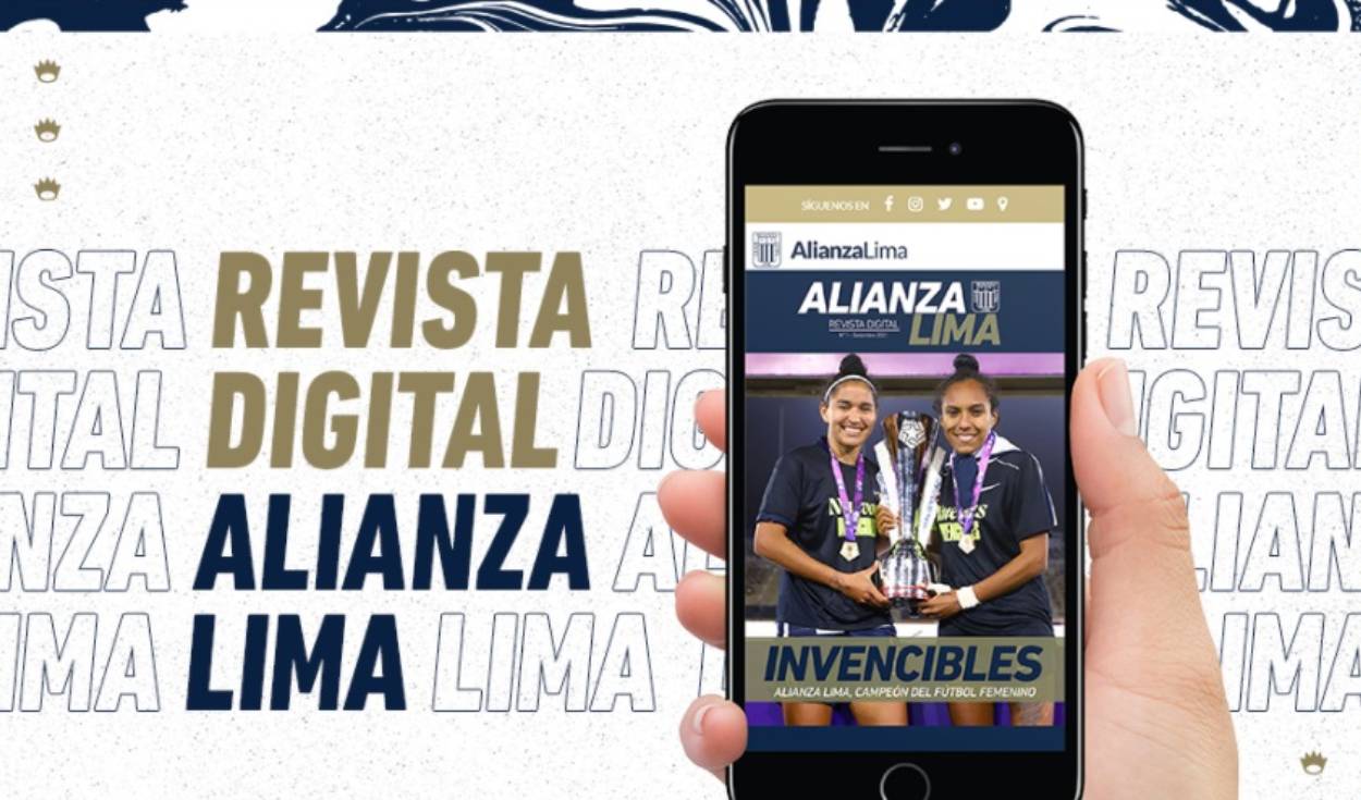 Alianza Lima continúa con los implementos de su web. Foto: web Alianza Lima