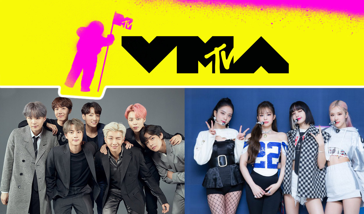 MTV Video Music Awards 2021: videos de BTS y BLACKPINK compiten en el evento. Foto: composición LR/MTV