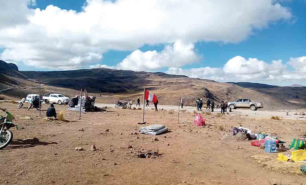 Cusco: corredor minero del sur sigue bloqueado