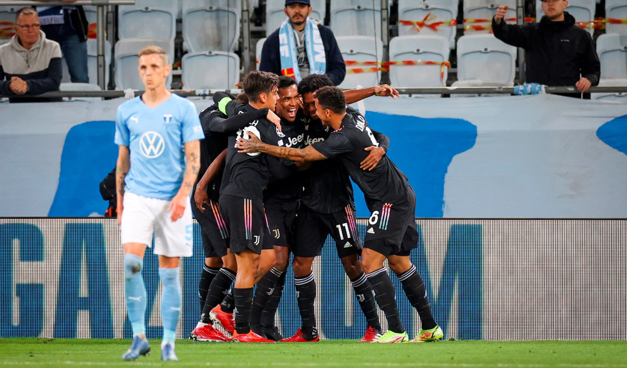 Juventus consigue una cómoda ventaja en el primer tiempo. Foto: EFE