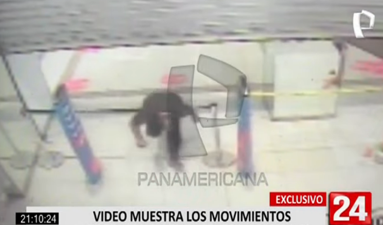 San Borja: videos de cámara de seguridad registran recorrido de Alex Gensollen en Oechsle