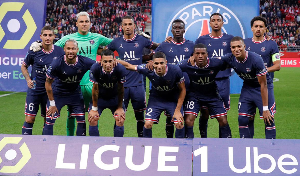 PSG no ha perdido ni un solo partido en la Ligue 1. Foto: https://www.psg.fr/