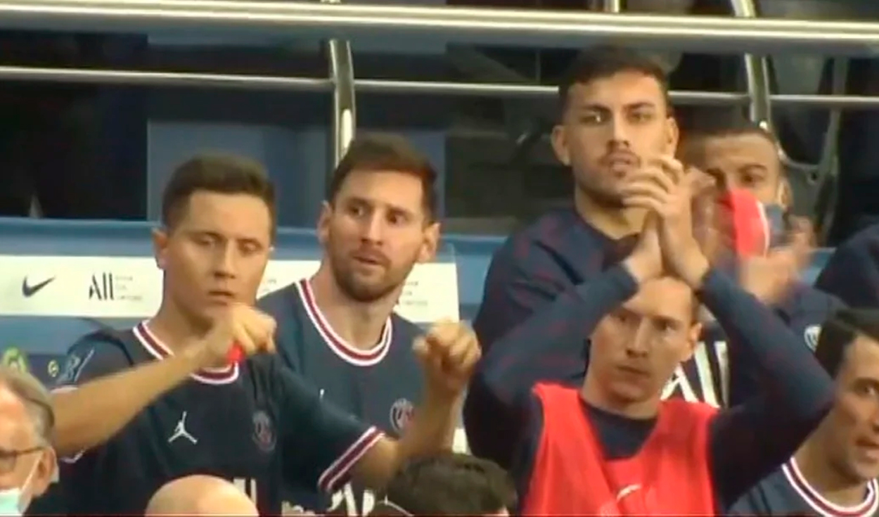 Lionel Messi fue sustituido a los 75 minutos, en su lugar entró Hakimi. Foto: ESPN/Video: SportsCenter
