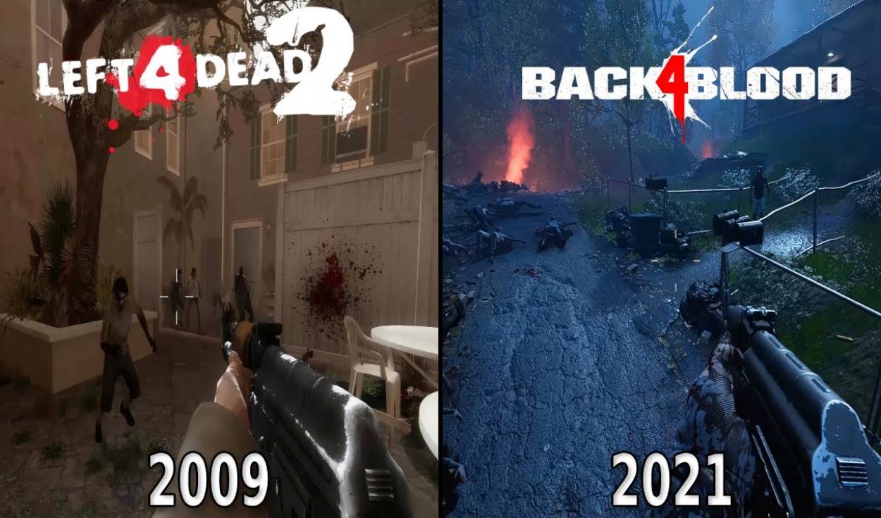 ¿Cambiará la popularidad de Left 4 Dead 2 tras el lanzamiento de Back 4 Blood, su llamado "sucesor espiritual"? Foto: YouTube/JackoKov