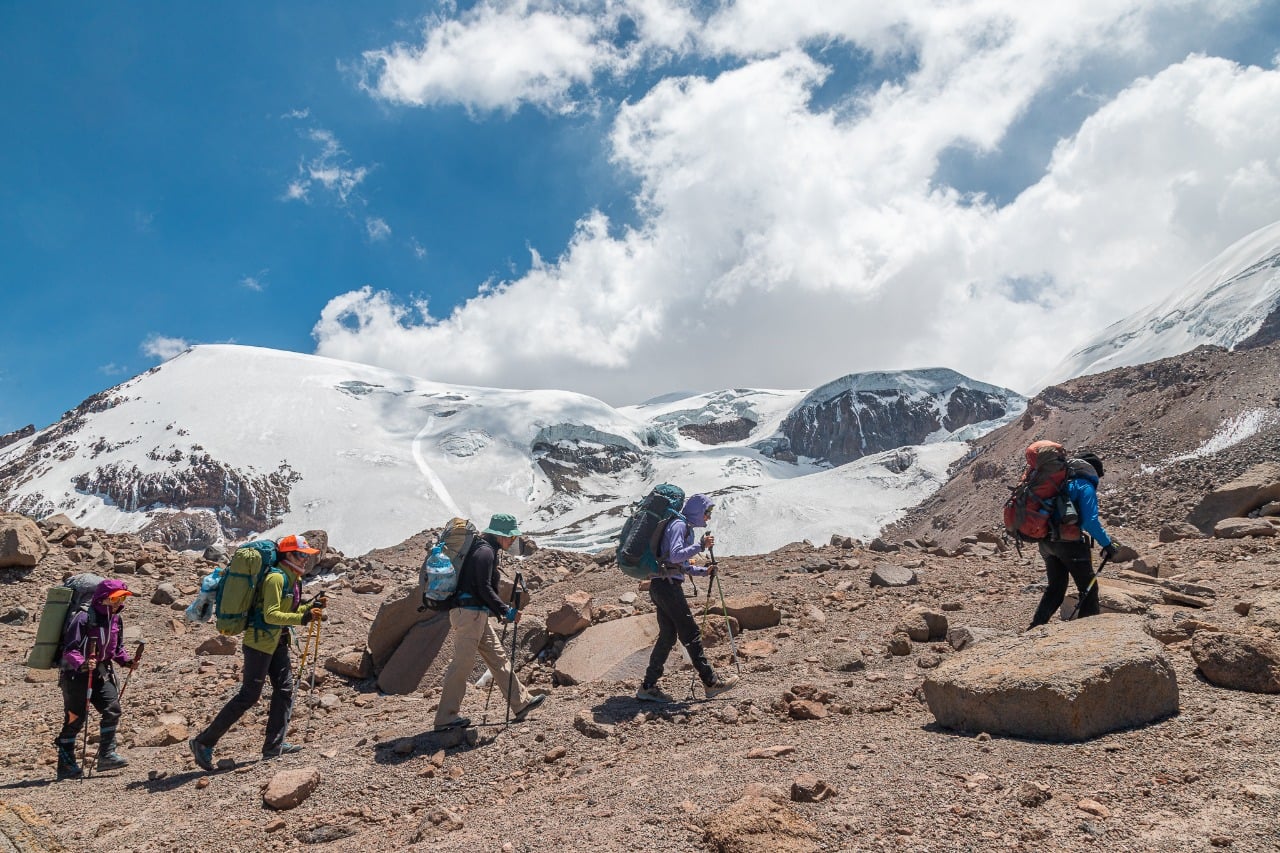 Escalada al Nevado Coropuna (6,425 m.s.n.m.)