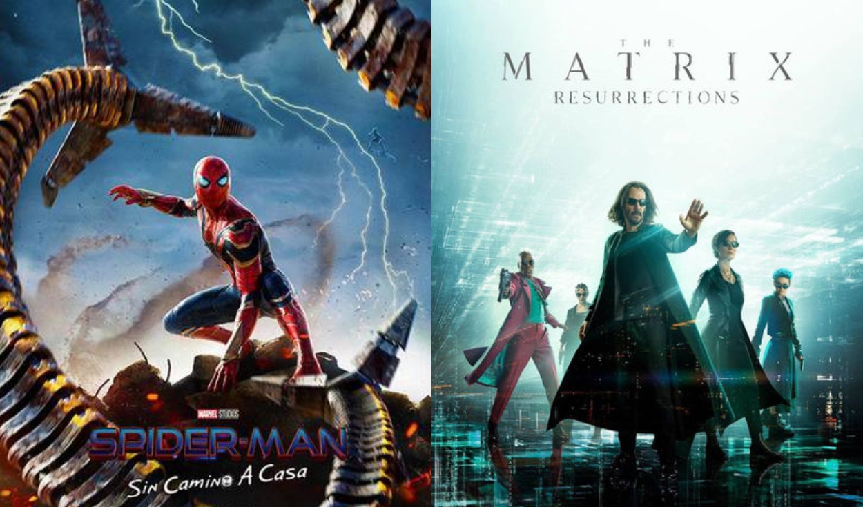 Estrenos cartelera diciembre 2021 en cines: Spiderman no way home, Matrix,  Sing atmp | Cine y series | La República