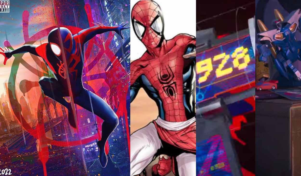 Spiderman across the spider verse, Spiderman India y otras versiones que  aparecerían segun trailer | Spiderman into the spider verse | Spiderman  2099 | Cine y series | La República