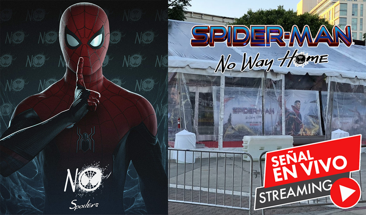 A qué hora y dónde ver la alfombra roja de Spider-Man: no way home online  gratis en vivo por Tiktok | Cine y series | La República