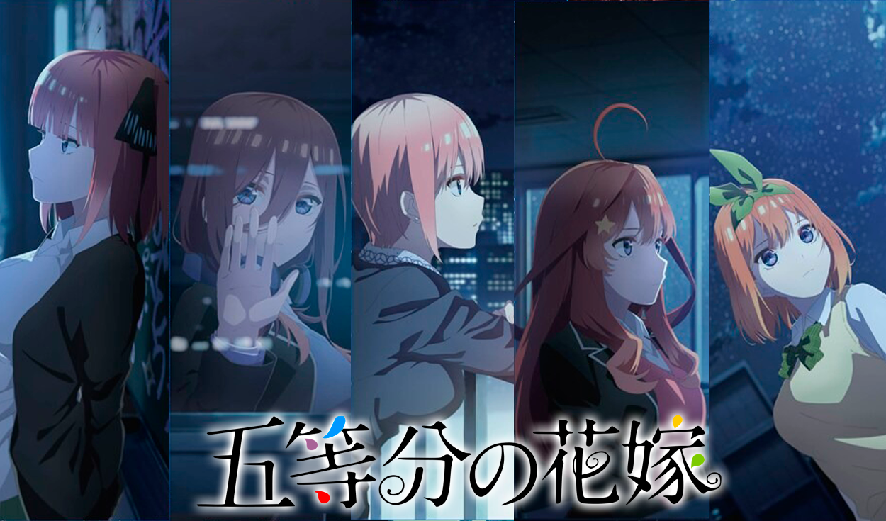 Go-toubun no Hanayome: revelan primer tráiler promocional para película del  anime, Animes