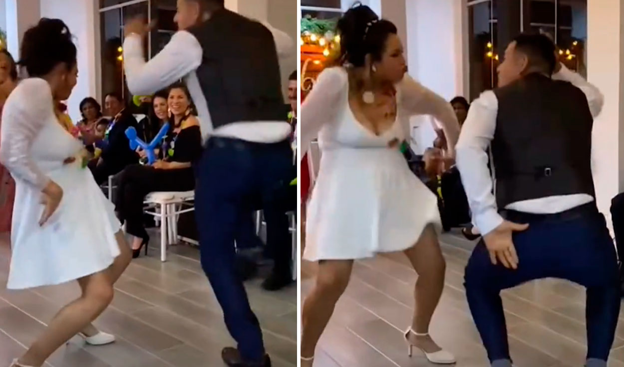 TikTok viral: recién casados bailan cumbia 'Eso Tilín' como tema principal  de su boda y se vuelven virales | Tendencias | La República