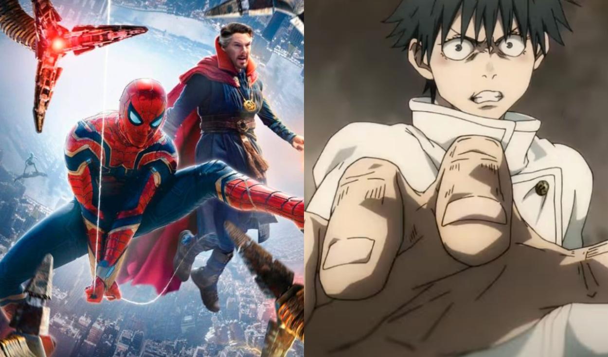 Spiderman no way home vence a Jujutsu Kaisen 0 en taquilla de Japón |  Marvel | Animes | La República