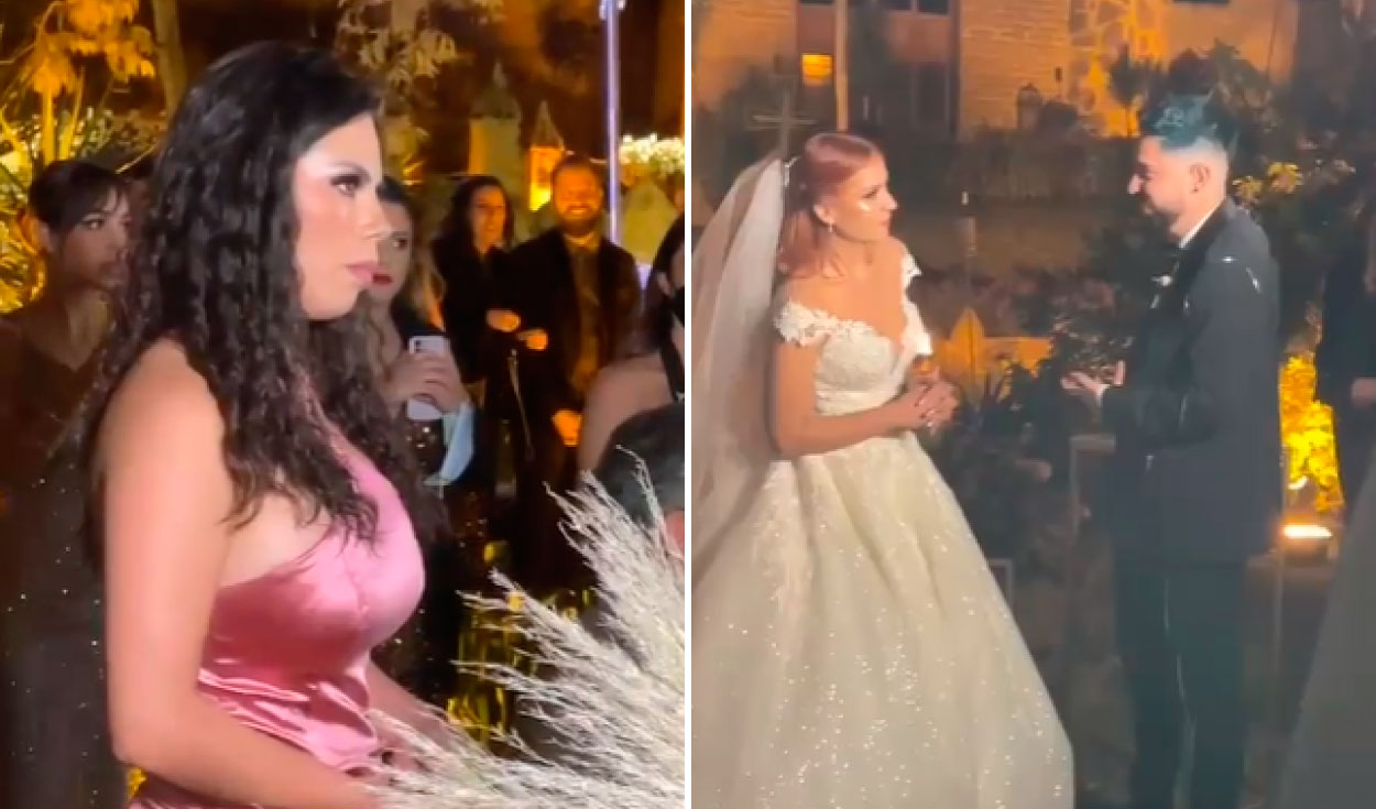 Lizbeth Rodríguez jugó pesada broma a los invitados de un matrimonio en  México. Foto: captura TV y Novelas/Instagram.