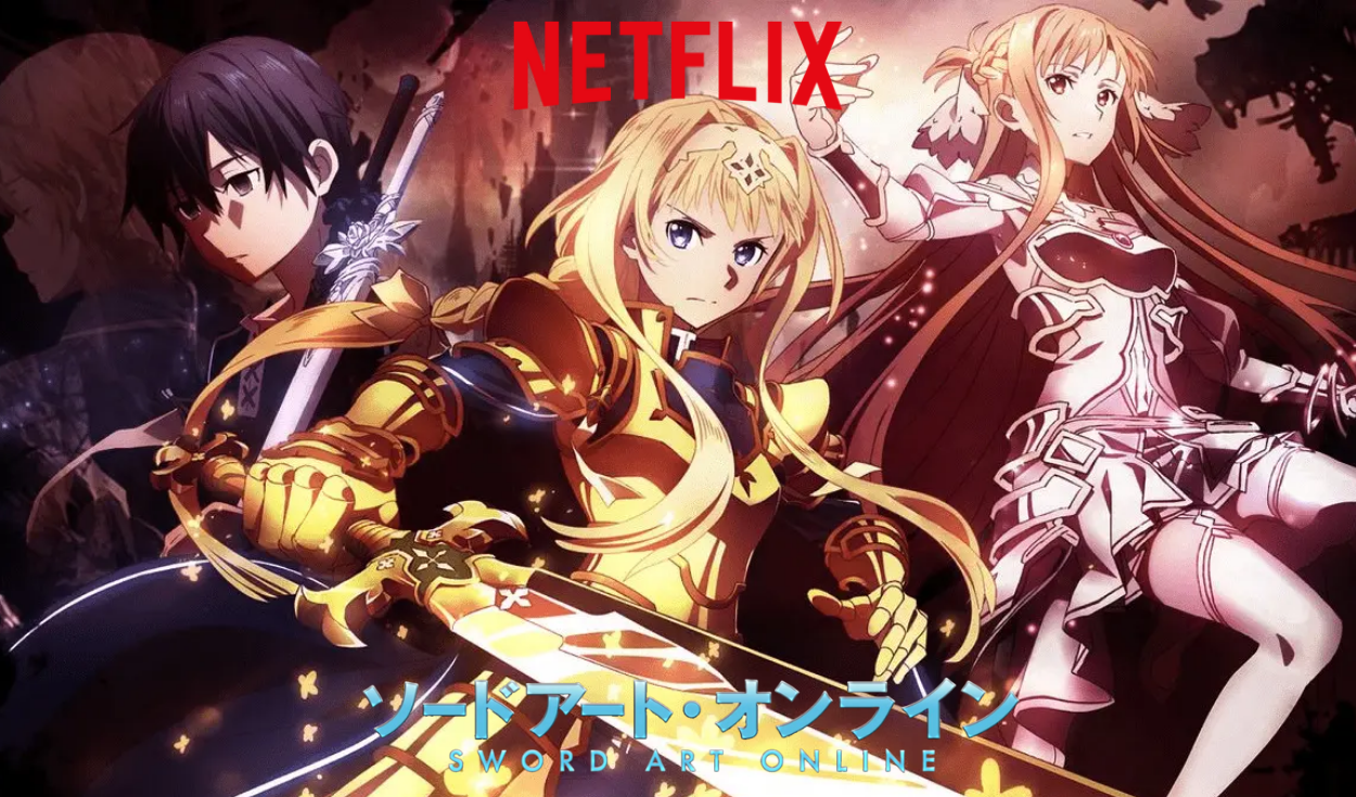 Parte de Sword Art Online abandona el catálogo de Netflix