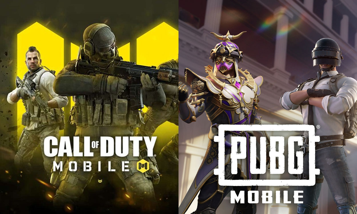 Tanto Call of Duty Mobile como PUBG Mobile son free to play. Foto: composición Geekmi
