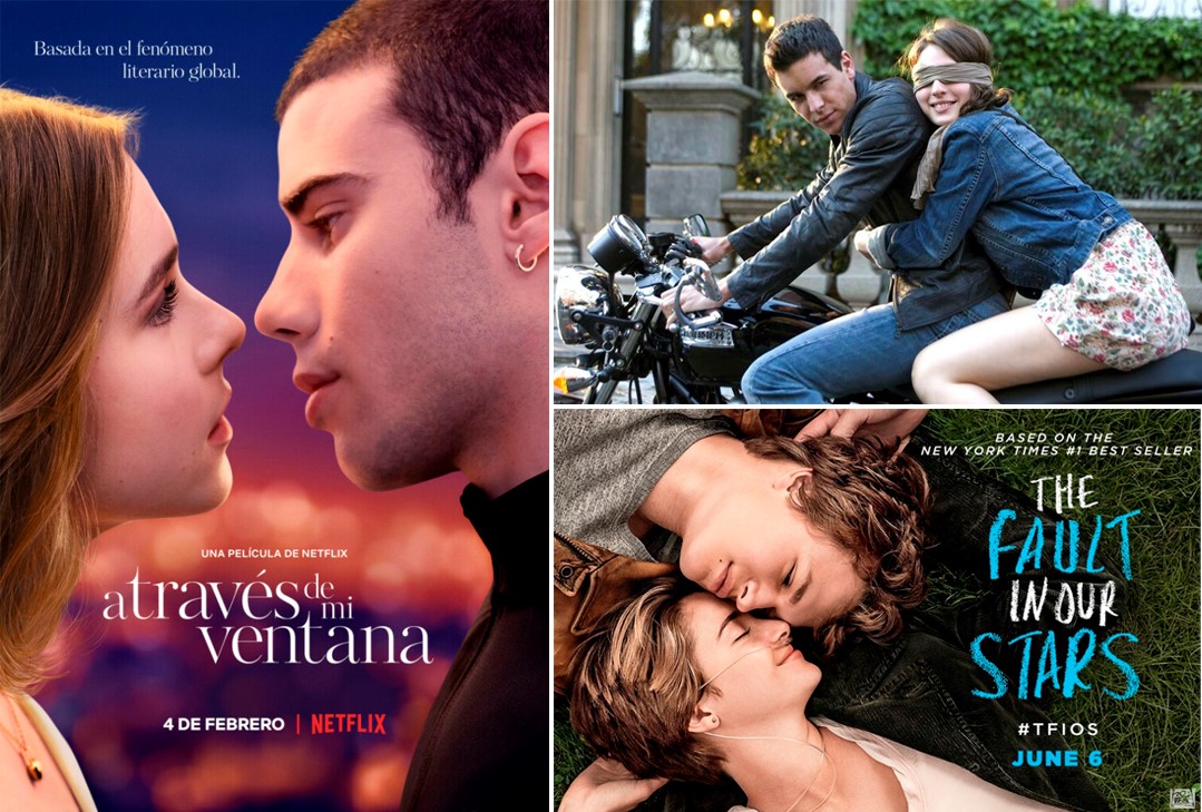 A través de mi venta en San Valentín y otras películas de amor adolescente  para disfrutar | Netflix | Tres metros sobre el cielo | El stand de los  besos | Cine