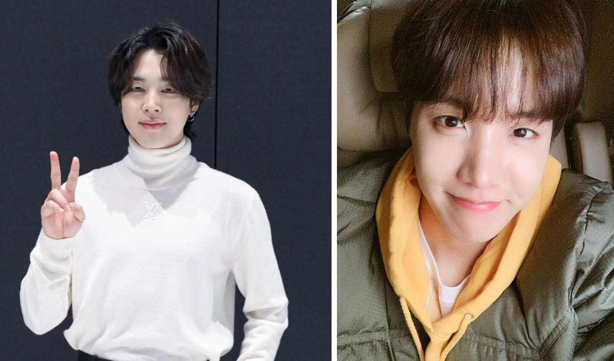 BTS: Jimin en foto con J-Hope tras operación por apendicitis