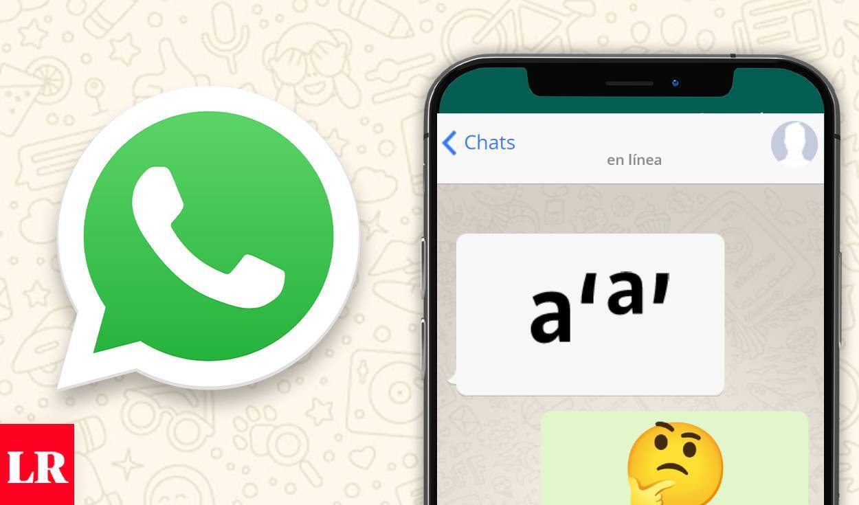 WhatsApp: conoce el de 'ª' qué muchos usuarios lo usan en sus conversaciones | Smartphone | App movil Android | iOS | ¿qué significa? | | Tecnología La República