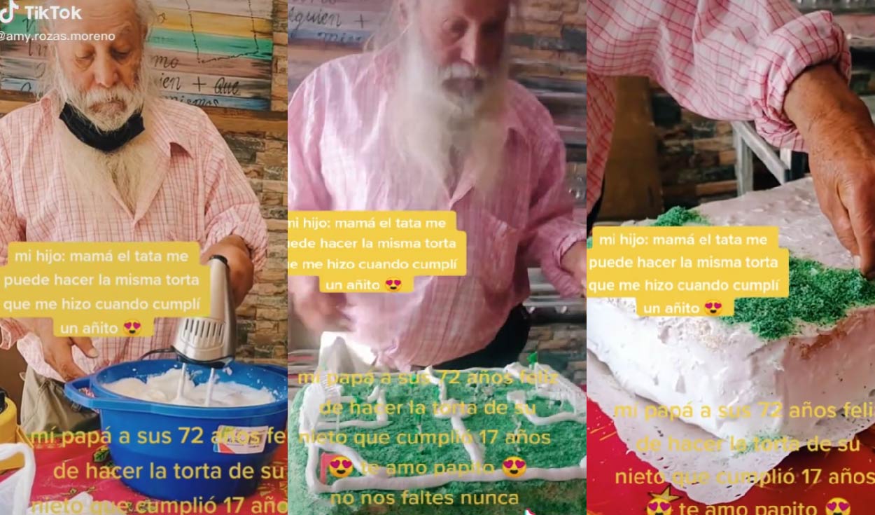 TikTok viral: abuelito prepara una torta a su nieto por su cumpleaños y  enternece en TikTok | Trends | Tendencias | La República