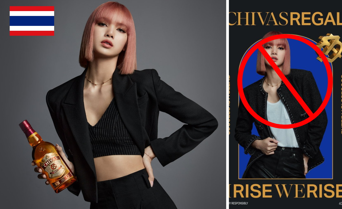 Lisa de BLACKPINK x Chivas Regal: Tailandia prohíbe anuncio, qué