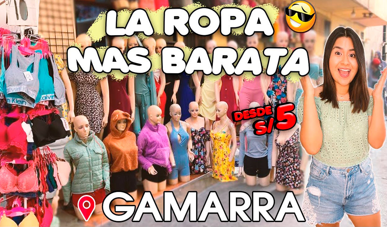 YouTube viral: ¿Sabes dónde puedes conseguir ropa súper económica y buena  desde 5 soles en Gamarra? | Perú | Redes Sociales | Video | | Tendencias |  La República